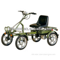 electric four whelels bicycle for shopping